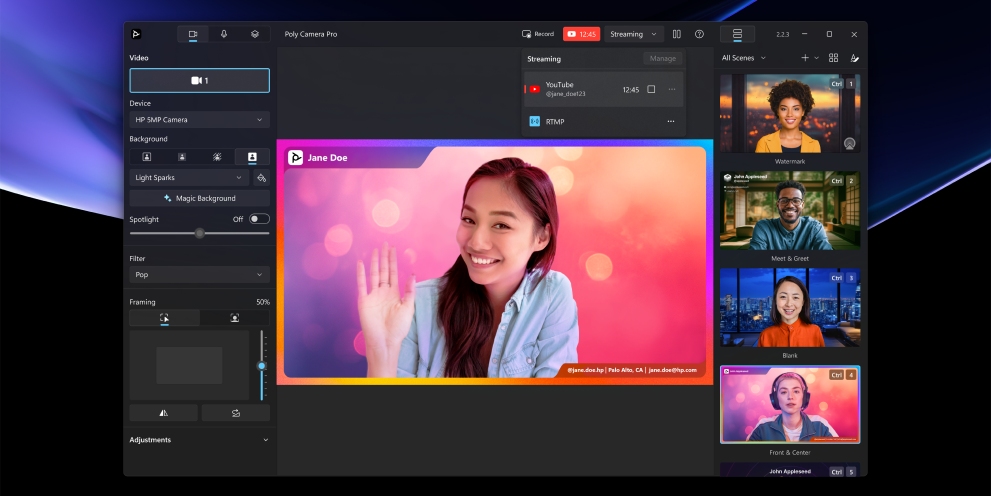 Live stream intergration