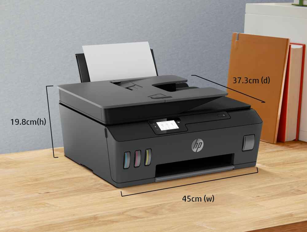 Compact integrated tank and space-saving design.